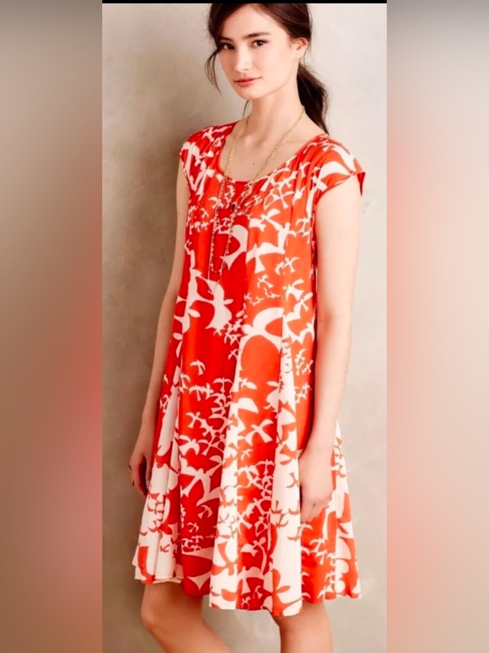 Anthropologie Maeve
"Indiga" Swing Dress size extra small